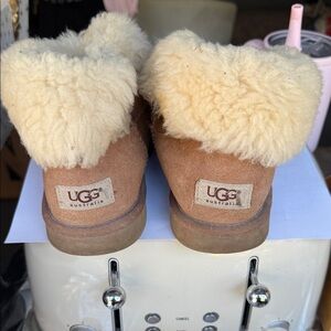 UGG Australia Sheepskin Boots with Cream Fur